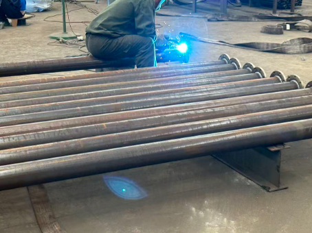 汕头20#无缝注浆管加工108*6钢花管棚管
